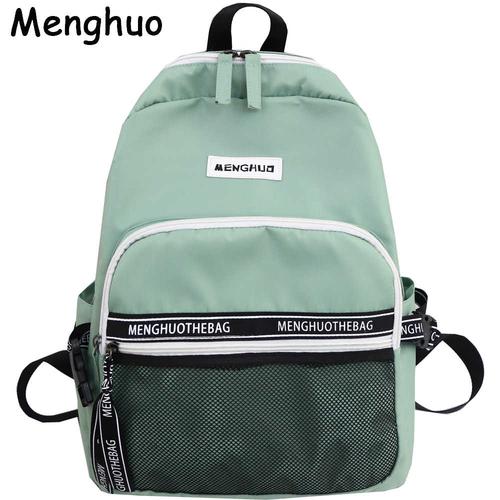 menghuo school backpack for teenage girl mochila feminina women