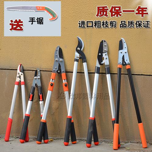 修枝剪刀进口粗枝剪省力剪强力伸缩果树剪大力剪园林工具树枝剪刀