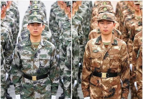 07式迷彩的伪装效果令人叹为观止,兵哥哥穿上"颜值"大幅提升