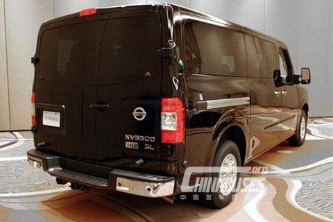 日产发布2012款nv3500hd乘用客车车型
