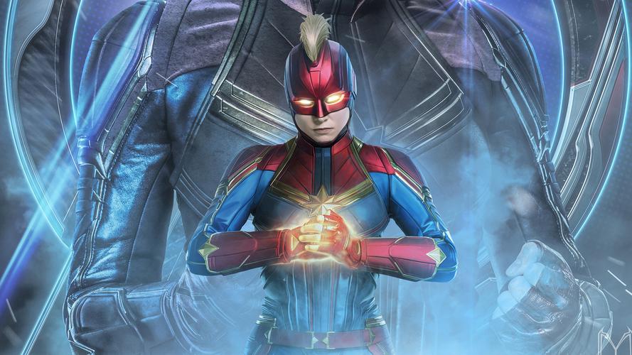 《复仇者联盟4》酷炫英雄海报桌面壁纸,欧美影视,电影,高清,漫威,壁纸