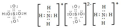 hno3和(nh4)2so4的电子式是什么?