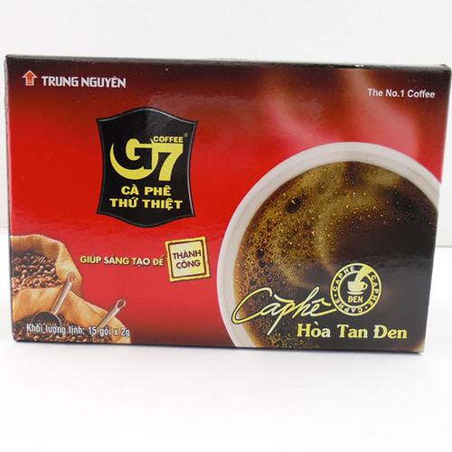 进口咖啡越南g7咖啡粉小包盒纯速溶包速溶咖啡