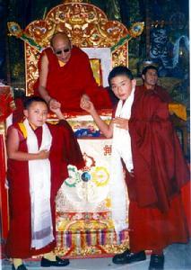 钦哲扬希仁波切与楚西仁波切