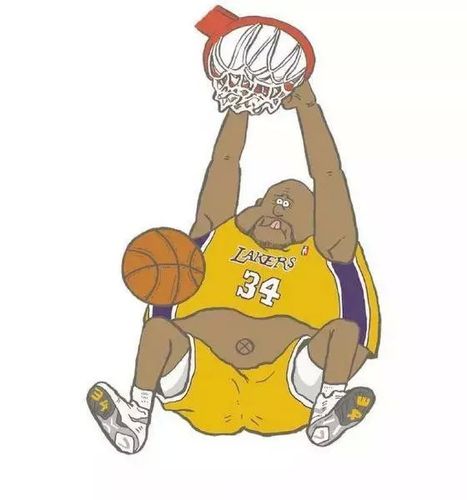 nba球星胖版卡通图片