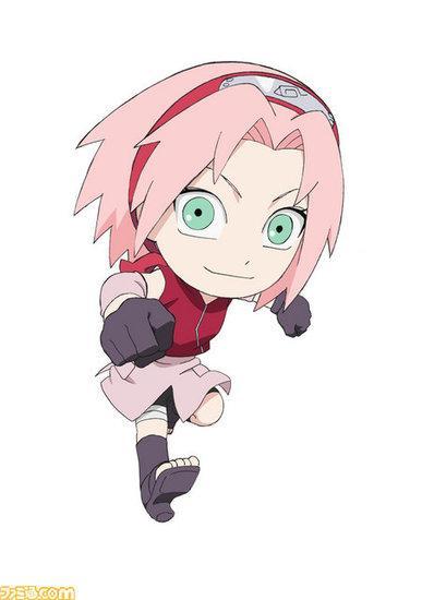 火影忍者小樱q版简笔画