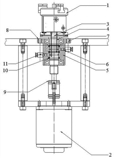 cn203304368u_夹紧旋转机失效