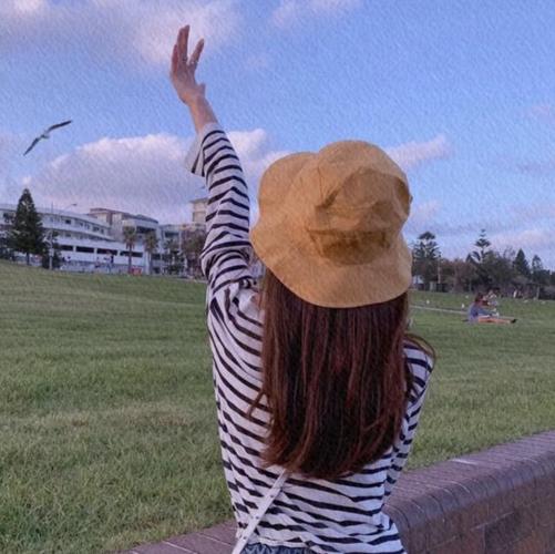 超优雅高清女生背影头像