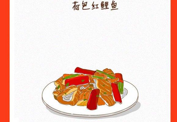 手绘江西美食地图,吃货必备!