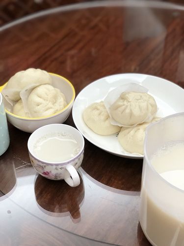 自制早餐,包子豆浆
