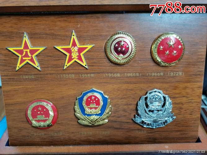 中国人民警察帽徽的历史(帽徽一套)