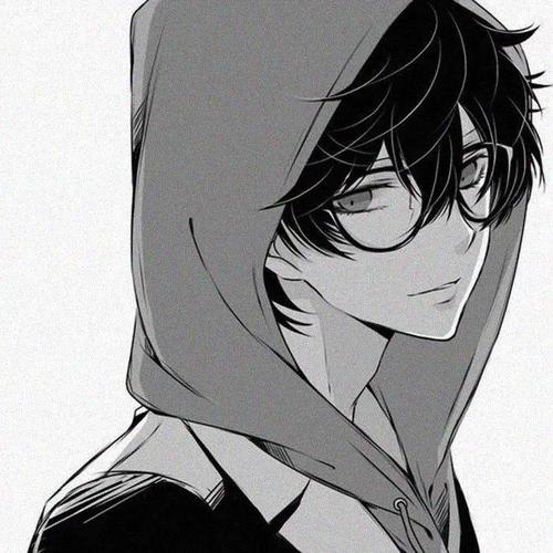 微信头像动漫男含眼镜男