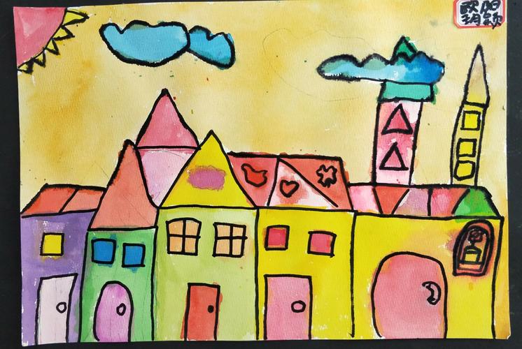 儿童画——遮挡关系