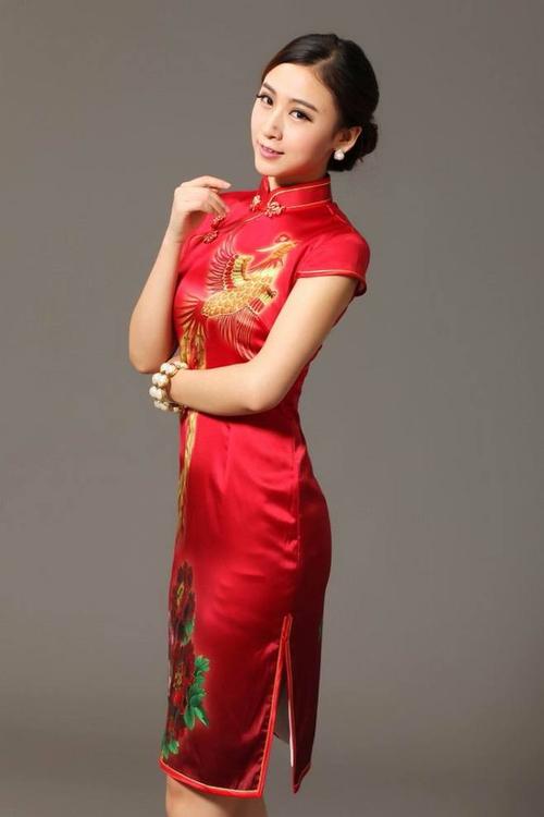 美女 模特-旗袍