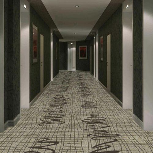 购客华德 如家酒店汉庭快捷酒店7天酒店七天连锁走廊走道地毯定制环保