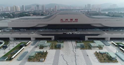 dji_0070兰州西站实拍航拍_4096x2160_高清视频素材