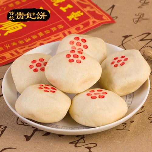 天津特产宫廷贵妃饼手工点心枣泥卷500g传统糕点点心酥饼