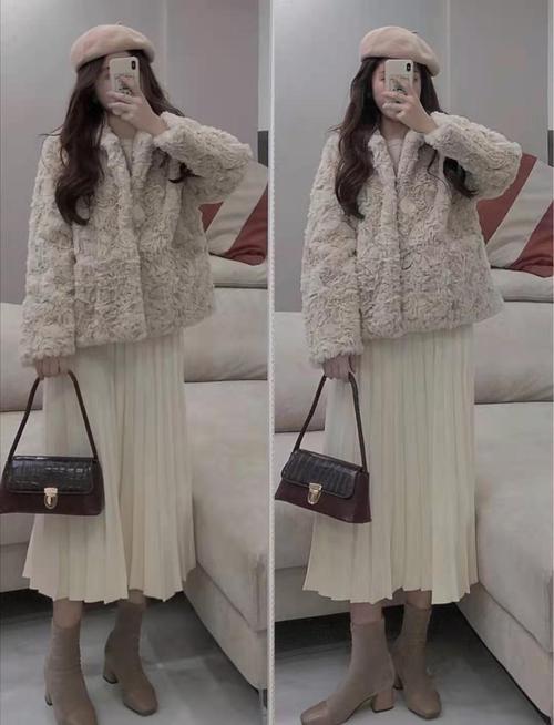 短款皮草下身搭配什么好看