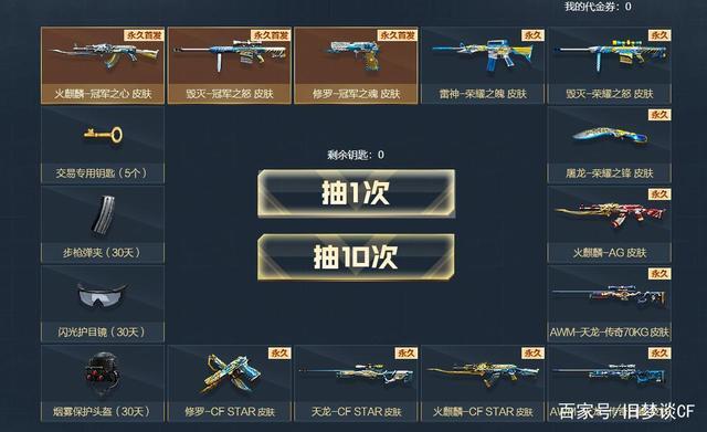 cf辅助浅谈如何才能清松获得永久版的火麒麟冠军飞将皮肤