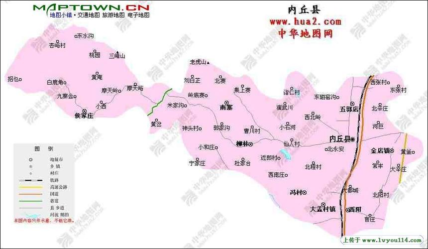 内丘县地图