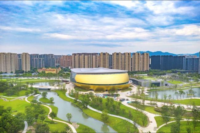 探访浙江杭州运河体育公园 将承担三项亚运赛事