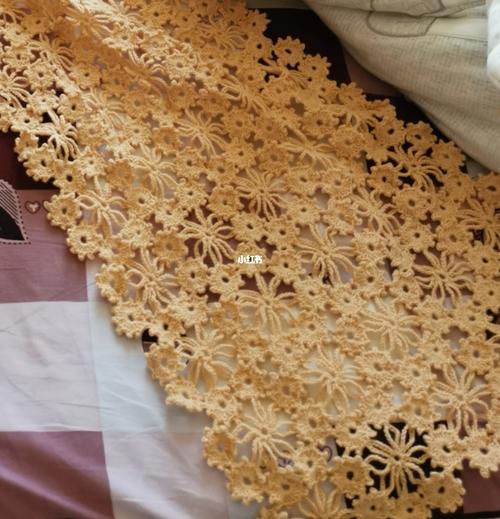 梅花一线连披肩_梅花_披肩_兴趣爱好_手工