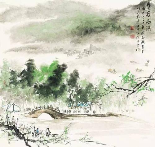 春游湖 宋 徐俯 双飞燕子几时回?夹岸桃花蘸水开.