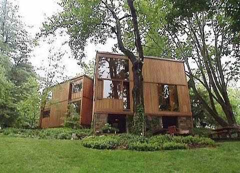 路易斯 康的 norman fisher house