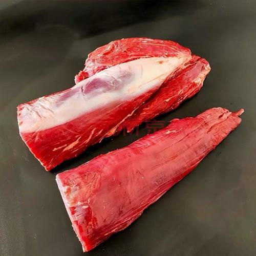 黄牛肉原切新鲜牛里脊清真烧烤生鲜 塞红康尔 2斤新鲜