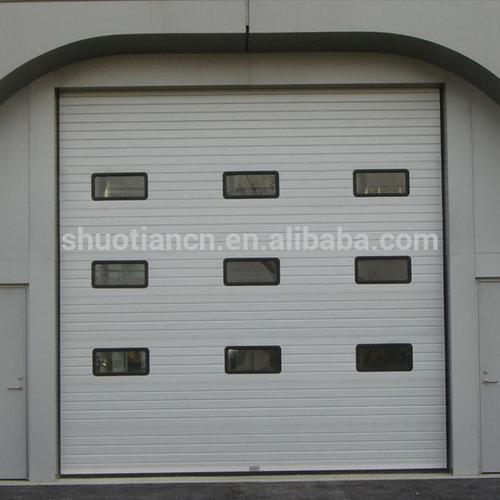 main gate sectional industrial folding garage door