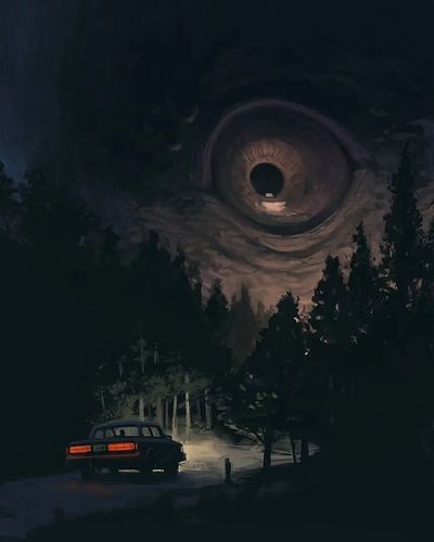 空间 巨物压迫感图片合集