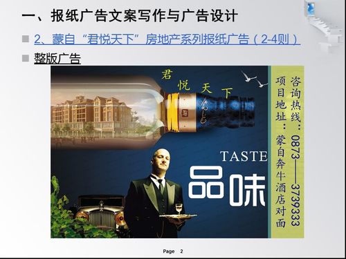 广告文案创意说明模板