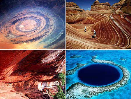 组图:揭秘地球十大地貌奇观