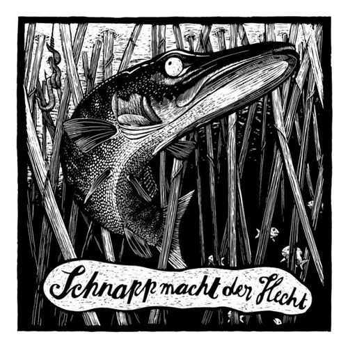 黑白动物 德国艺术家原版签名丝网版画 phillip janta