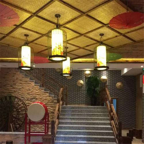 幼儿园装墙装饰草席农家乐竹编席隔间装饰竹席 夏季吊顶装修竹席