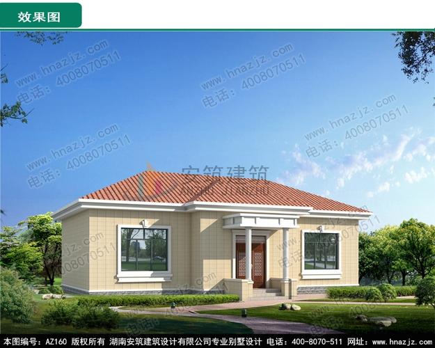 别墅图纸超市湖南安筑建筑农村别墅设计新农村建设新农村改革_湖南