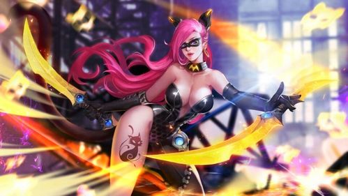 王者荣耀-荆轲-暗夜猫娘