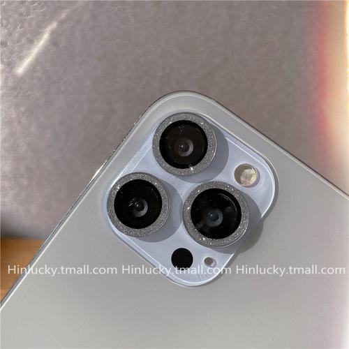hinlucky奢华闪钻适用苹果11镜头膜iphone12手机后摄像头保护圈13pro