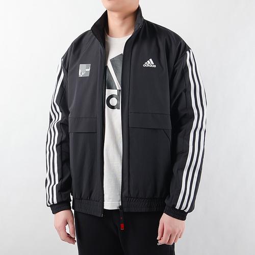 adidas阿迪达斯外套男装牛年新年款加绒运动服长袖羽绒服gp1823