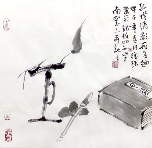 早课:孤灯清影有至趣