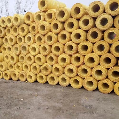 供应生产销售岩棉防火保温管,冷热管道保温岩棉管现货