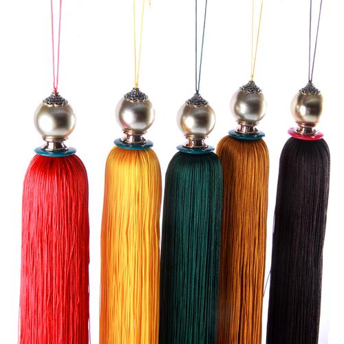 雅叶古风流苏挂件中国结穗子舞台流苏须中国风长吊穗diy手工剑穗