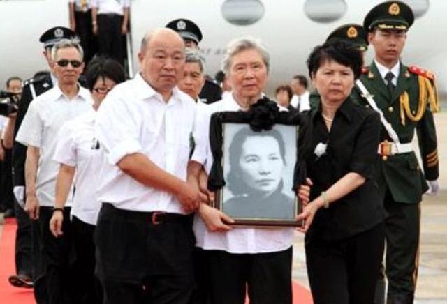 红色女特工朱枫只身赴台取情报被捕牺牲60年后遗骸终归故里