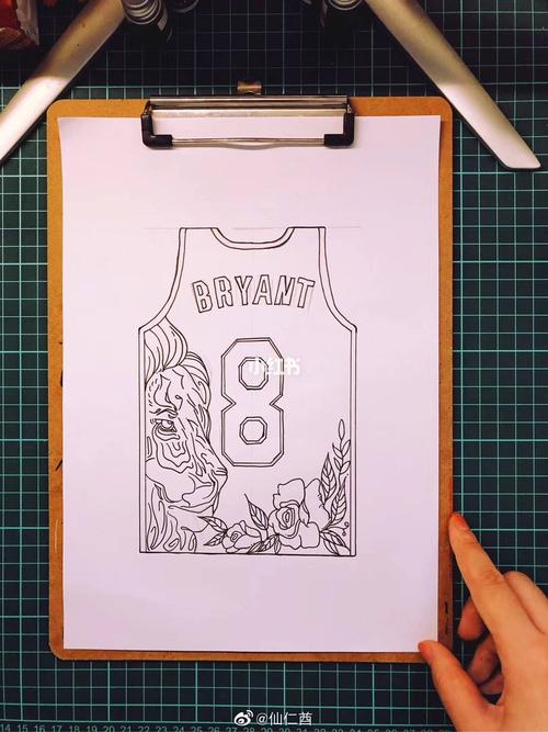 手绘球衣过程_手绘_文化_绘画
