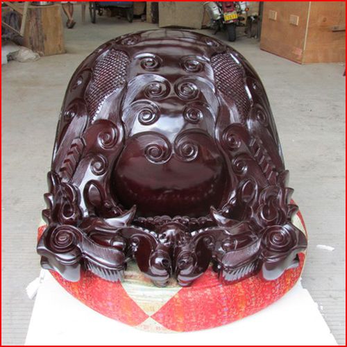 [福慧佛具]佛教木鱼 大磬大木鱼法器宗教佛教用品铜磬(28寸木鱼)