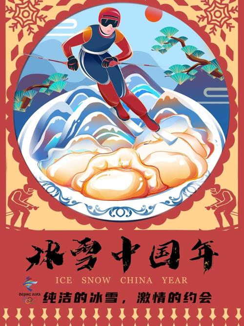 冬奥会项目海报