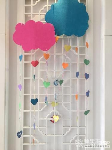 幼儿园吊饰环境创设下雨啦——师乐汇幼儿教师教育网