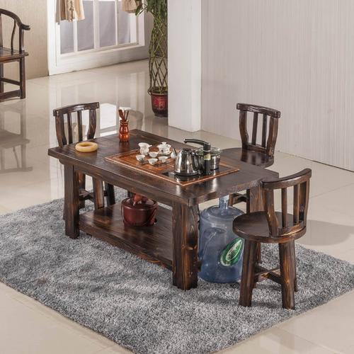 客厅中式功夫茶桌效果图大全