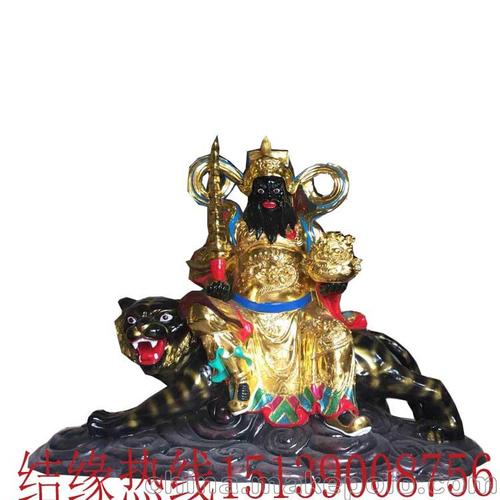 五路财神 文武财神 比干 黑虎财神树脂神像