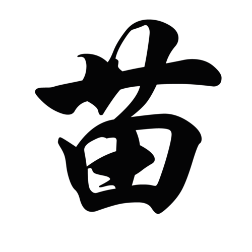 我需要一个没有背景的苗字图片